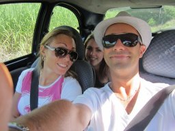 Visite de la petite cousine !